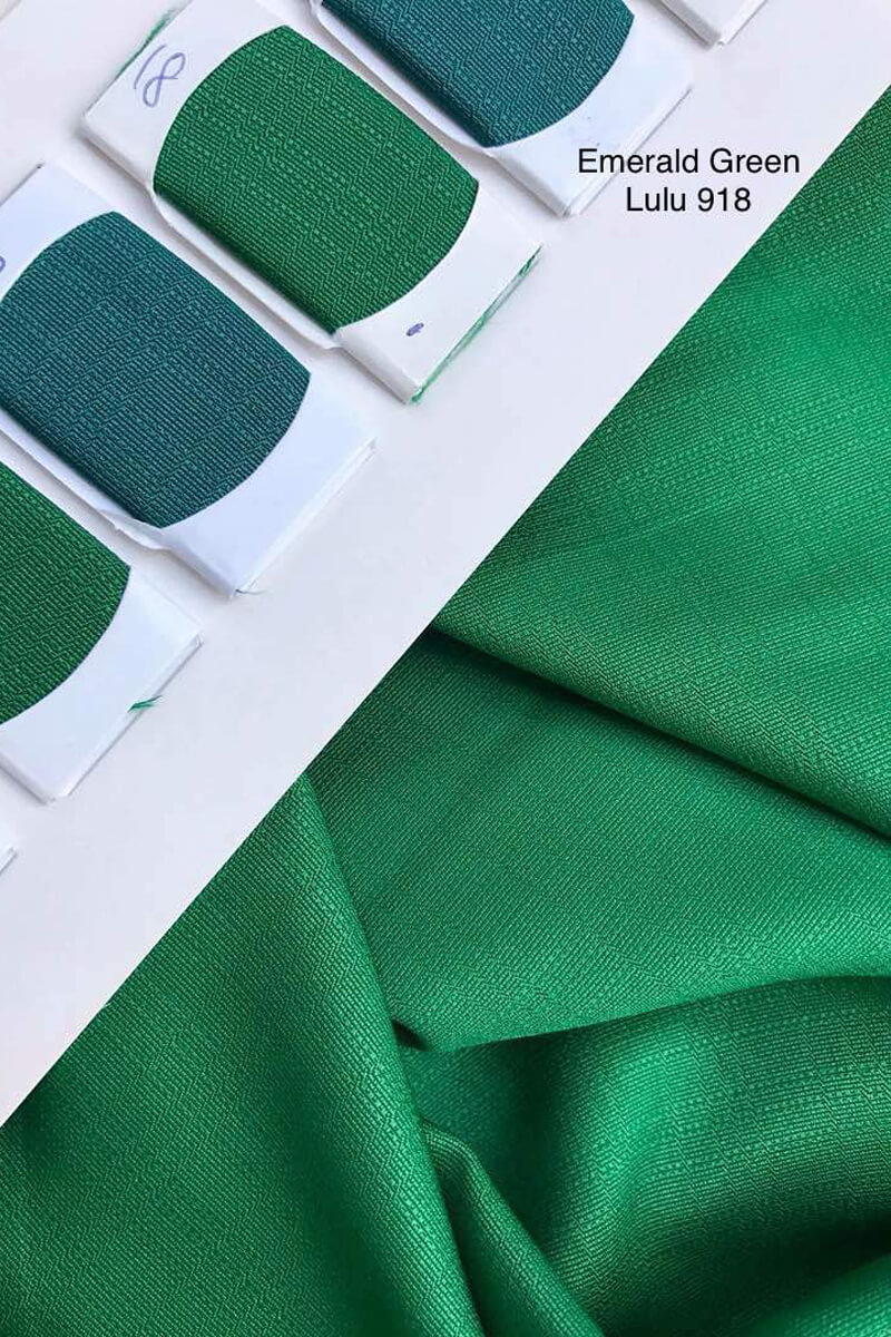 918SP Sakura Cotton Silk Emerald Green